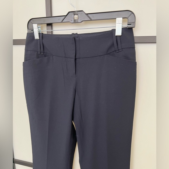 The Limited 2014 Cassidy Fit Boot Cut Navy Pants 0 XS Low Rise - Picture 3 of 11